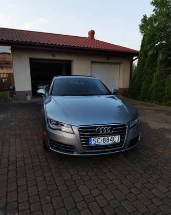 Audi A7 cena 77000 przebieg: 155500, rok produkcji 2013 z Częstochowa małe 529